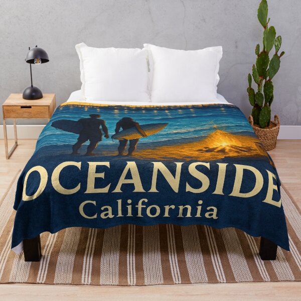 Item preview, Oceanside California Souvenir Vacation Travel CA Surfing designed and sold by DESTINATIONS DECAL DOS.