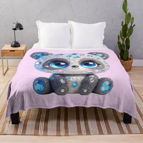 Aperçu de l'œuvre Panda Bejeweled 4 créée et vendue par PANDALOVEART.