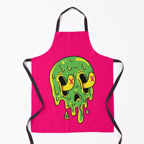 Item preview, "Neon Meltdown Skull – Dripping Chaos in Psychedelic Glow" designed and sold by Vespra-Macabre.