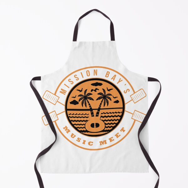 Item preview, Mission Bay Music Meet Vintage Retro Design - Vibrant Typography Art Print designed and sold by Samgfxt-shirt.
