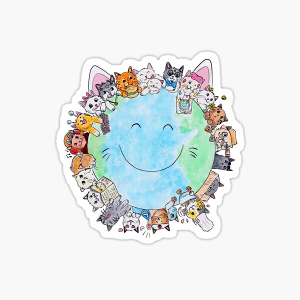 Choose your Purrsonality - Happy Cat Planet Sticker