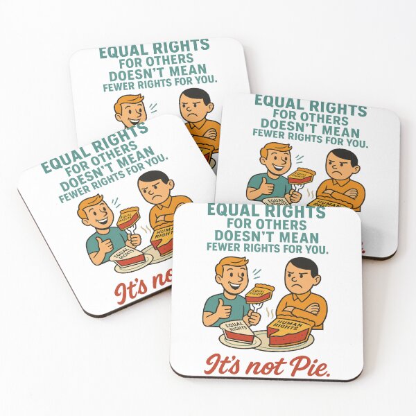 Item preview, Equal Rights ≠ Fewer Rights It’s Not Pie designed and sold by CSfotografia.