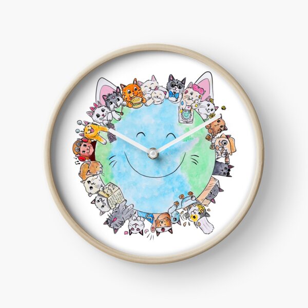 Choose your Purrsonality - Happy Cat Planet Clock