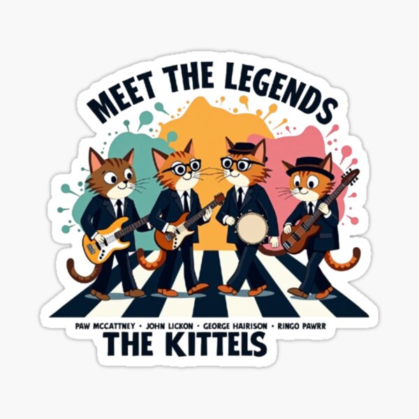Artikel-Vorschau von The Kittels Meet the Legends, designt und verkauft von Snookems17.