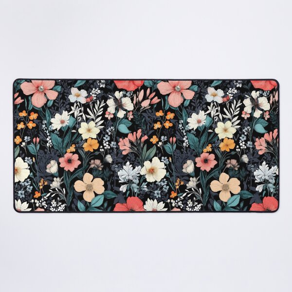 Item preview, Flower garden at night 2 designed and sold by P&U Fabric.