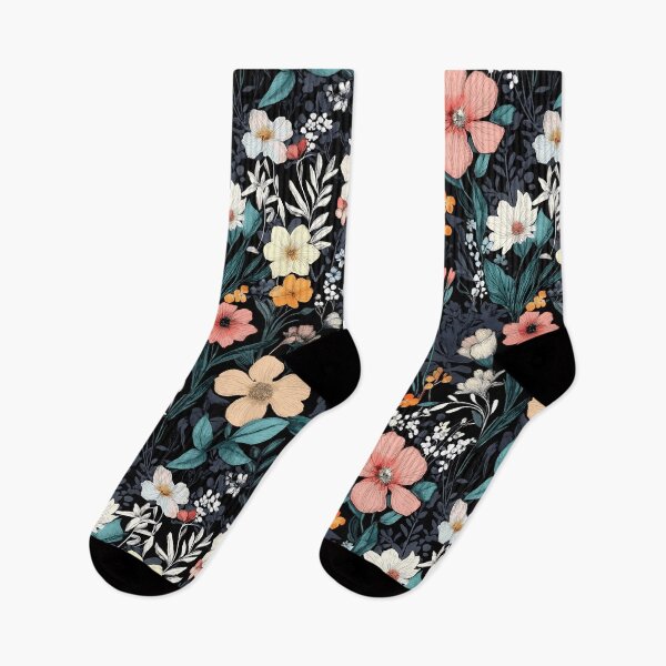 Item preview, Flower garden at night 2 designed and sold by P&U Fabric.