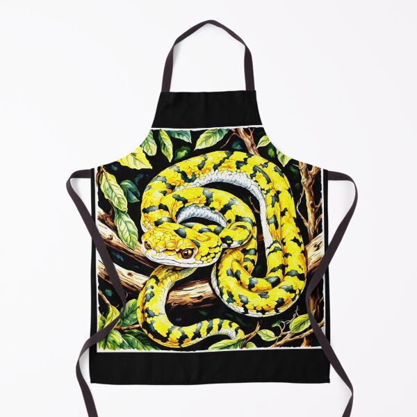 Item preview, Yellow Bothriechis schlegelii eyebrow viper designed and sold by Helios Be. Lavsh.