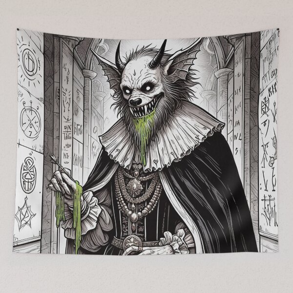 Item preview, The Werewolf of Windermere road creepy lycanthrope staring at you designed and sold by Vintage Designs +.