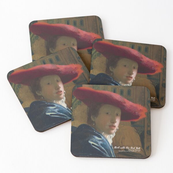Item preview, Girl with the Red Hat (Edited) - National Gallery of Art . Museum: National Gallery of Art . Artsy journals. Art stickers . Art mugs . Art tote bags . Art inspired products . Art gifts  designed and sold by WeareSublime.
