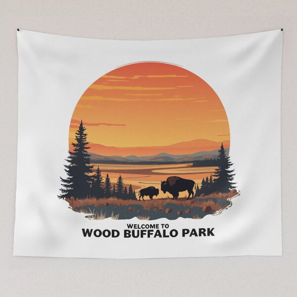 Item preview, Welcome to Wood Buffalo National Canadian Parkk designed and sold by Blok45.