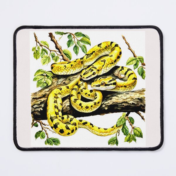 Item preview, Yellow Bothriechis schlegelii eyebrow viper#1 designed and sold by Helios Be. Lavsh.