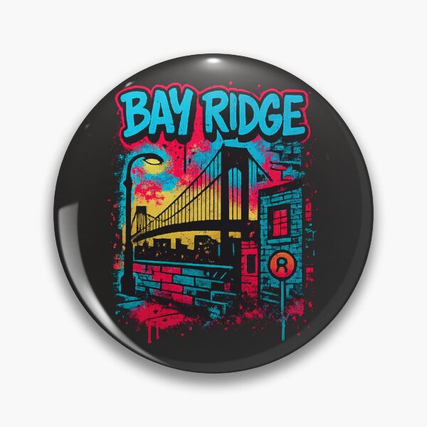 Item preview, Bay Ridge Street Art T-Shirt - Urban Brooklyn Vibe designed and sold by Thaivi Design.