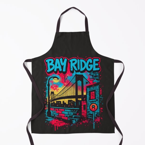 Item preview, Bay Ridge Street Art T-Shirt - Urban Brooklyn Vibe designed and sold by Thaivi Design.