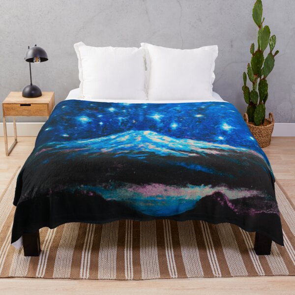 Item preview, The blue Starry Night of fuji mountain with sea water designed and sold by MerryCrown.