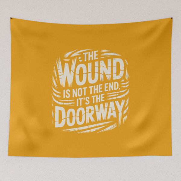 Item preview, The wound is not the end. It's the doorway designed and sold by La Maga.
