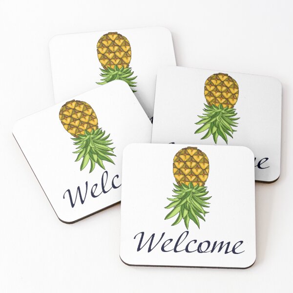 Item preview, Welcome with Upside Down Pineapple designed and sold by LibStix.