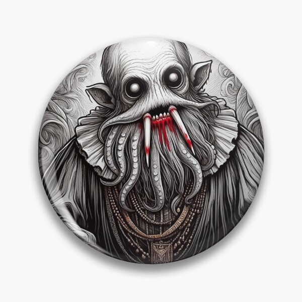 Item preview, The Eldritch horror of the octopus man staring at you designed and sold by Vintage Designs +.