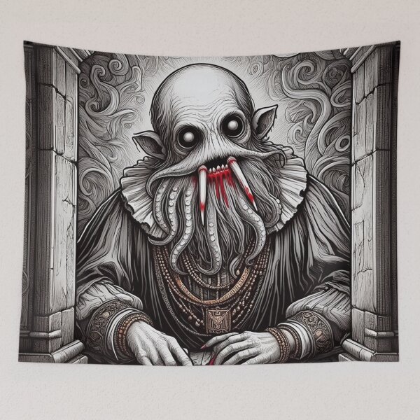 Item preview, The Eldritch horror of the octopus man staring at you designed and sold by Vintage Designs +.