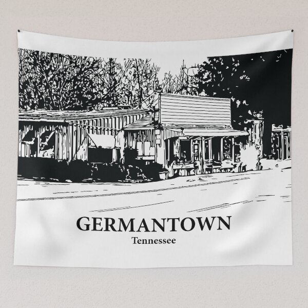 Item preview, Germantown - Tennessee designed and sold by Lakeric Cityscapes.