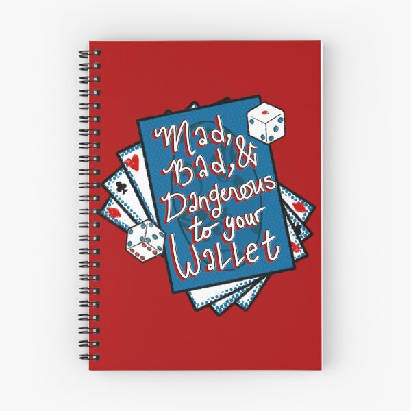 Item preview, Mad, Bad, and Dangerous to Your Wallet designed and sold by Dangerous Dames Theatre.