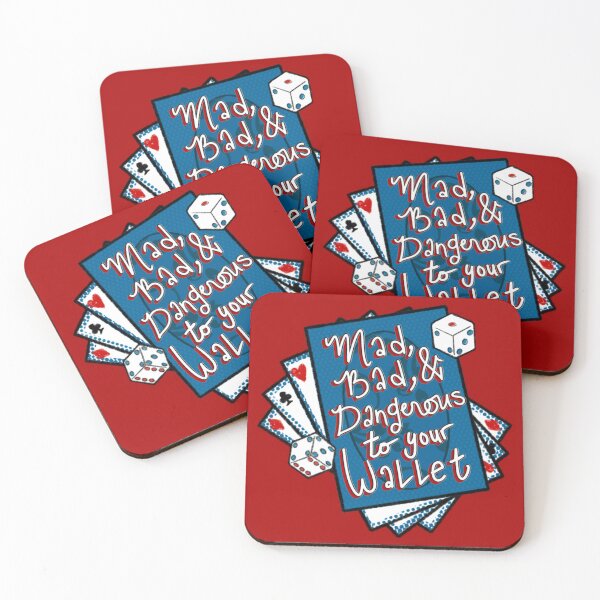 Item preview, Mad, Bad, and Dangerous to Your Wallet designed and sold by Dangerous Dames Theatre.
