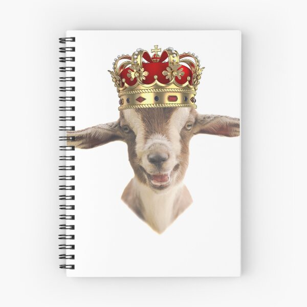 Item preview, Goat king with crown designed and sold by k3rstman1.