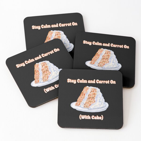 Item preview, Stay Calm With Carrot Cake designed and sold by daphsam.