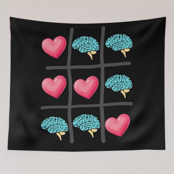 Item preview, Love vs Logic — No Winner designed and sold by ArtiQreate.