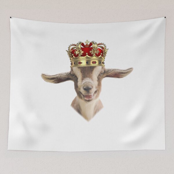 Item preview, Goat king with crown designed and sold by k3rstman1.
