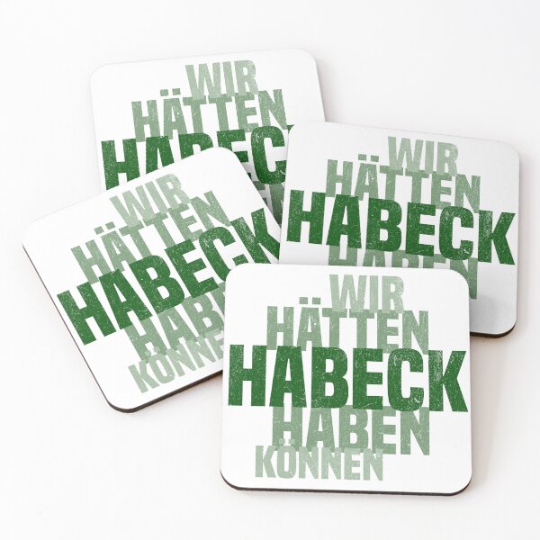 Vista previa del artículo con la obra «Podríamos haber tenido a Habeck», diseñado y vendido por VariousGoodies.