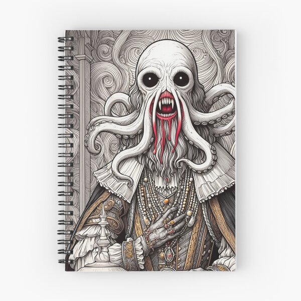 Item preview, The ark Eldritch Lord Cthulhu of Darkmere staring at you with his eyes of the void designed and sold by Vintage Designs +.