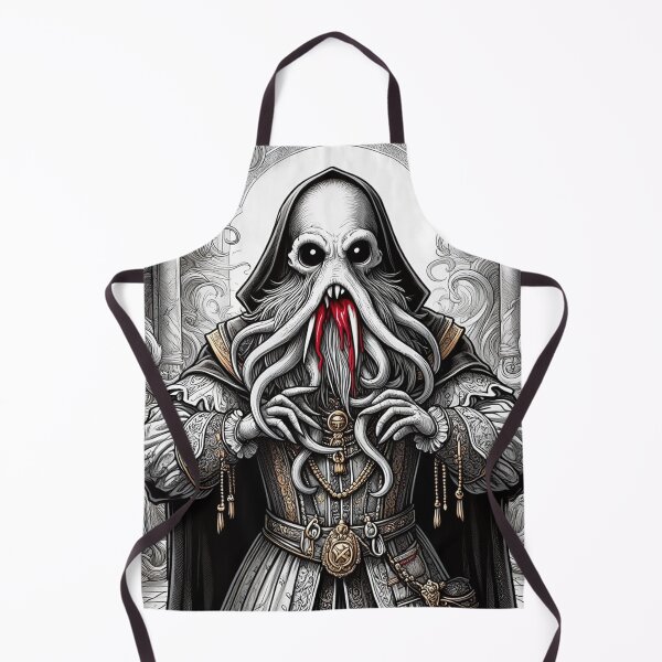 Item preview, The ark Eldritch Lord Cthulhu of Darkmere staring at you with his eyes of the void designed and sold by Vintage Designs +.