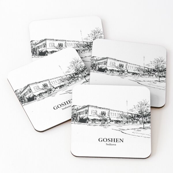Item preview, Goshen - Indiana designed and sold by Lakeric Cityscapes.