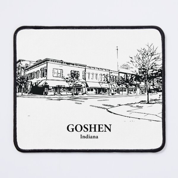 Item preview, Goshen - Indiana designed and sold by Lakeric Cityscapes.
