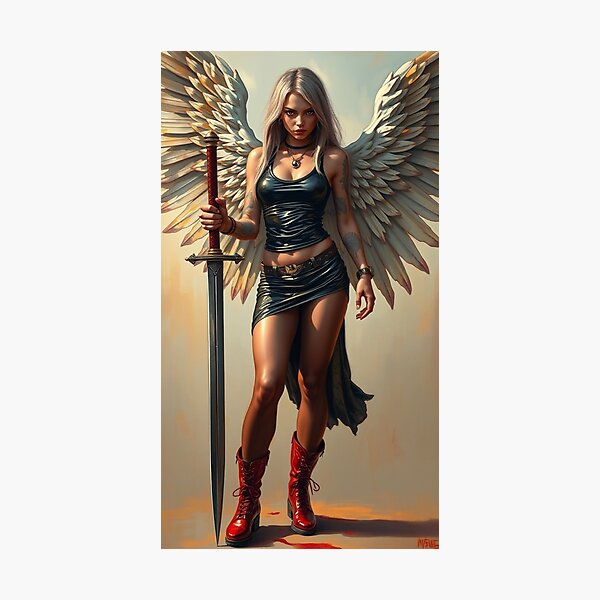 Item preview, Angel of the Warrior designed and sold by e-not-shop.