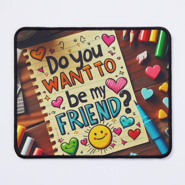 Item preview, Do you want to be my friend? designed and sold by PandoraCastle.