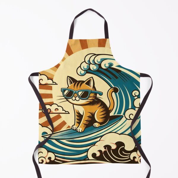 Item preview, Hang Ten Kitty designed and sold by BassHeadMomma.
