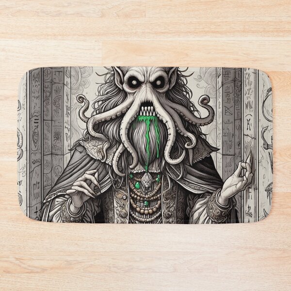 Item preview, Stark Lord of dread Eldritch Cthulhu of Darkmere staring at you with his eyes of the void designed and sold by Vintage Designs +.