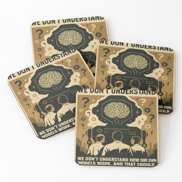 Item preview, We Built What We Don’t Understand designed and sold by LOGOSINTERIUM.
