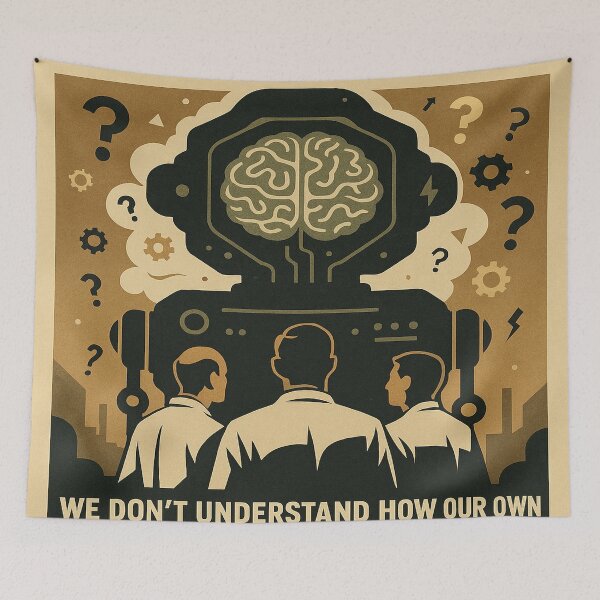 Item preview, We Built What We Don’t Understand designed and sold by LOGOSINTERIUM.