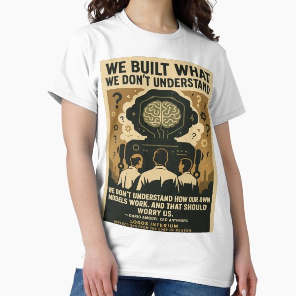 Item preview, We Built What We Don’t Understand designed and sold by LOGOSINTERIUM.