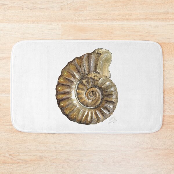 Item preview, Ammonite Watercolour designed and sold by Tom Napper Design.