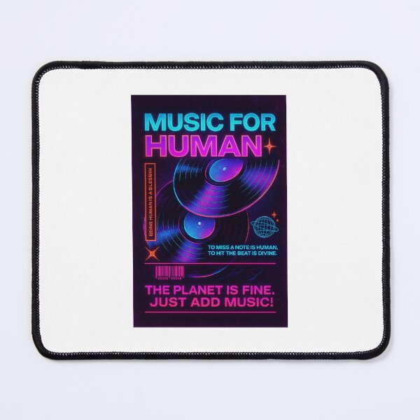 Item preview, Music for Humans: Cosmic Rhythms designed and sold by makisuret.