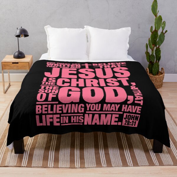 Item preview, John 20:31 Jesus Is The Christ The Son Of God designed and sold by plushism.