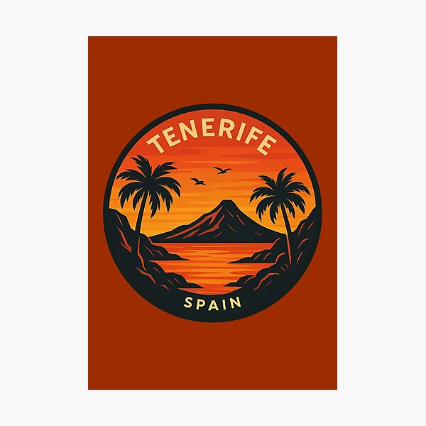 Item preview, Tenerife Canary Islands Vintage Travel  designed and sold by Thistle-TShop.
