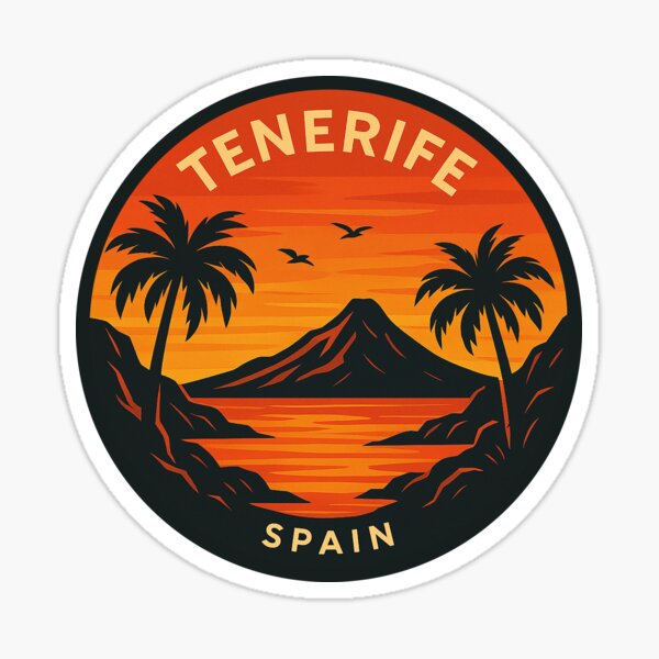 Item preview, Tenerife Canary Islands Vintage Travel  designed and sold by Thistle-TShop.