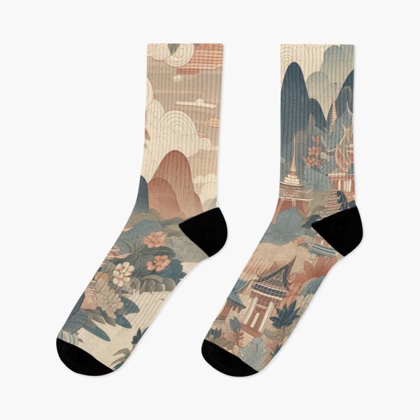 Item preview, Thai art pattern  designed and sold by Boru-Atisuto.