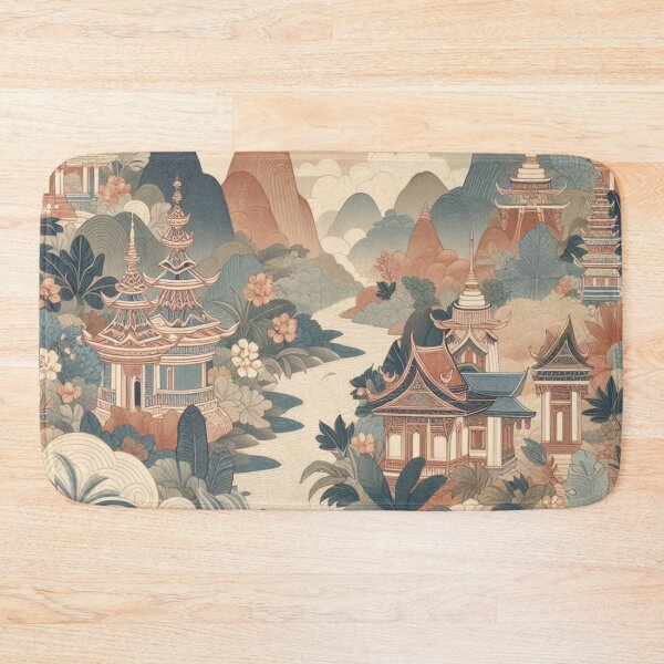 Item preview, Thai art pattern  designed and sold by Boru-Atisuto.