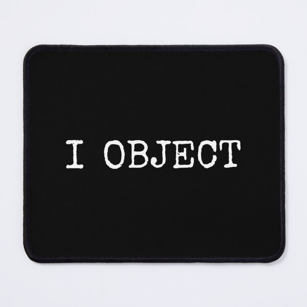 Item preview, I Object - Funny Lawyer Attorney Student Gift designed and sold by xhearalisa.