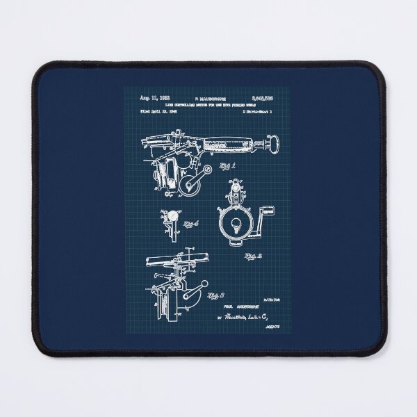 Item preview, Blue Print The Continental Cast Vintage Fishing Reel designed and sold by PatentCulture.